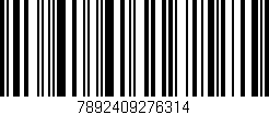 Código de barras (EAN, GTIN, SKU, ISBN): '7892409276314'