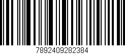 Código de barras (EAN, GTIN, SKU, ISBN): '7892409282384'