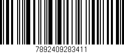 Código de barras (EAN, GTIN, SKU, ISBN): '7892409283411'