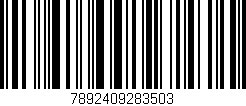 Código de barras (EAN, GTIN, SKU, ISBN): '7892409283503'