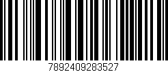 Código de barras (EAN, GTIN, SKU, ISBN): '7892409283527'
