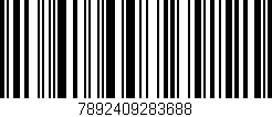 Código de barras (EAN, GTIN, SKU, ISBN): '7892409283688'