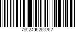 Código de barras (EAN, GTIN, SKU, ISBN): '7892409283787'