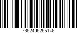 Código de barras (EAN, GTIN, SKU, ISBN): '7892409295148'