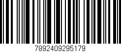 Código de barras (EAN, GTIN, SKU, ISBN): '7892409295179'