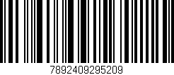 Código de barras (EAN, GTIN, SKU, ISBN): '7892409295209'