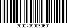 Código de barras (EAN, GTIN, SKU, ISBN): '78924093050691'