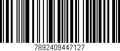 Código de barras (EAN, GTIN, SKU, ISBN): '7892409447127'