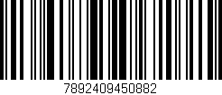 Código de barras (EAN, GTIN, SKU, ISBN): '7892409450882'