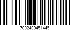 Código de barras (EAN, GTIN, SKU, ISBN): '7892409451445'