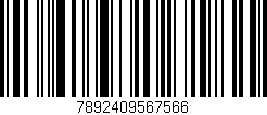 Código de barras (EAN, GTIN, SKU, ISBN): '7892409567566'