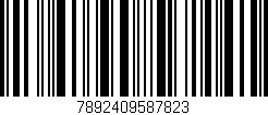 Código de barras (EAN, GTIN, SKU, ISBN): '7892409587823'