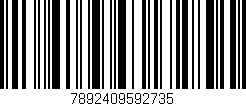 Código de barras (EAN, GTIN, SKU, ISBN): '7892409592735'