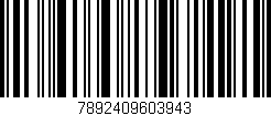 Código de barras (EAN, GTIN, SKU, ISBN): '7892409603943'
