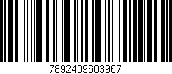 Código de barras (EAN, GTIN, SKU, ISBN): '7892409603967'