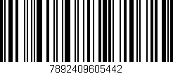 Código de barras (EAN, GTIN, SKU, ISBN): '7892409605442'