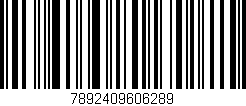 Código de barras (EAN, GTIN, SKU, ISBN): '7892409606289'