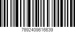Código de barras (EAN, GTIN, SKU, ISBN): '7892409616639'