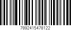 Código de barras (EAN, GTIN, SKU, ISBN): '7892415478122'