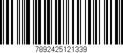 Código de barras (EAN, GTIN, SKU, ISBN): '7892425121339'