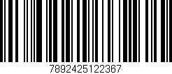Código de barras (EAN, GTIN, SKU, ISBN): '7892425122367'