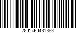 Código de barras (EAN, GTIN, SKU, ISBN): '7892469431388'