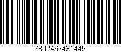 Código de barras (EAN, GTIN, SKU, ISBN): '7892469431449'
