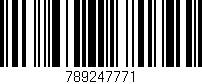 Código de barras (EAN, GTIN, SKU, ISBN): '789247771'