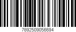 Código de barras (EAN, GTIN, SKU, ISBN): '7892509056694'