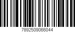 Código de barras (EAN, GTIN, SKU, ISBN): '7892509066044'