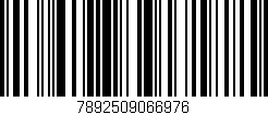 Código de barras (EAN, GTIN, SKU, ISBN): '7892509066976'