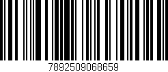 Código de barras (EAN, GTIN, SKU, ISBN): '7892509068659'