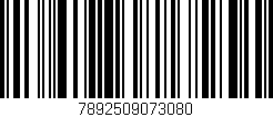 Código de barras (EAN, GTIN, SKU, ISBN): '7892509073080'
