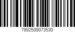 Código de barras (EAN, GTIN, SKU, ISBN): '7892509073530'