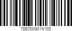 Código de barras (EAN, GTIN, SKU, ISBN): '7892509074155'