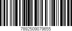 Código de barras (EAN, GTIN, SKU, ISBN): '7892509079655'