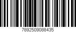 Código de barras (EAN, GTIN, SKU, ISBN): '7892509088435'
