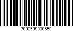 Código de barras (EAN, GTIN, SKU, ISBN): '7892509088558'