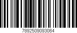 Código de barras (EAN, GTIN, SKU, ISBN): '7892509093064'