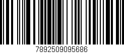 Código de barras (EAN, GTIN, SKU, ISBN): '7892509095686'