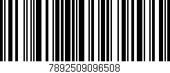 Código de barras (EAN, GTIN, SKU, ISBN): '7892509096508'