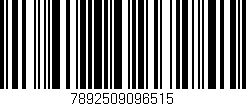 Código de barras (EAN, GTIN, SKU, ISBN): '7892509096515'