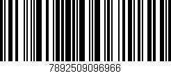 Código de barras (EAN, GTIN, SKU, ISBN): '7892509096966'