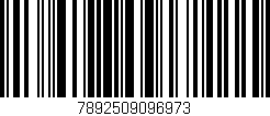 Código de barras (EAN, GTIN, SKU, ISBN): '7892509096973'