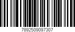 Código de barras (EAN, GTIN, SKU, ISBN): '7892509097307'