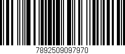Código de barras (EAN, GTIN, SKU, ISBN): '7892509097970'