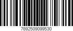 Código de barras (EAN, GTIN, SKU, ISBN): '7892509099530'
