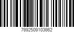 Código de barras (EAN, GTIN, SKU, ISBN): '7892509103862'