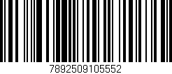 Código de barras (EAN, GTIN, SKU, ISBN): '7892509105552'