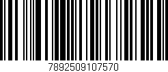 Código de barras (EAN, GTIN, SKU, ISBN): '7892509107570'